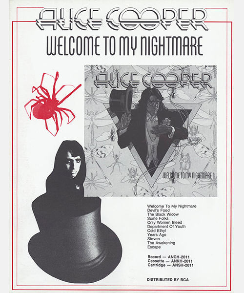 Welcome To My Nightmare Australian Advert (1975)