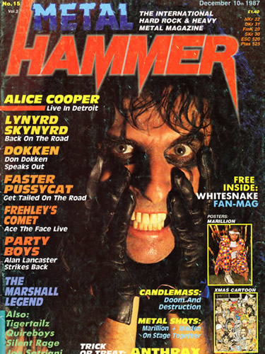 Metal Hammer - 10th December 1987