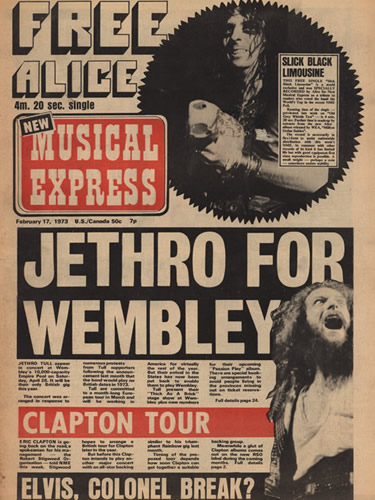 New Musical Express - February 17th, 1973