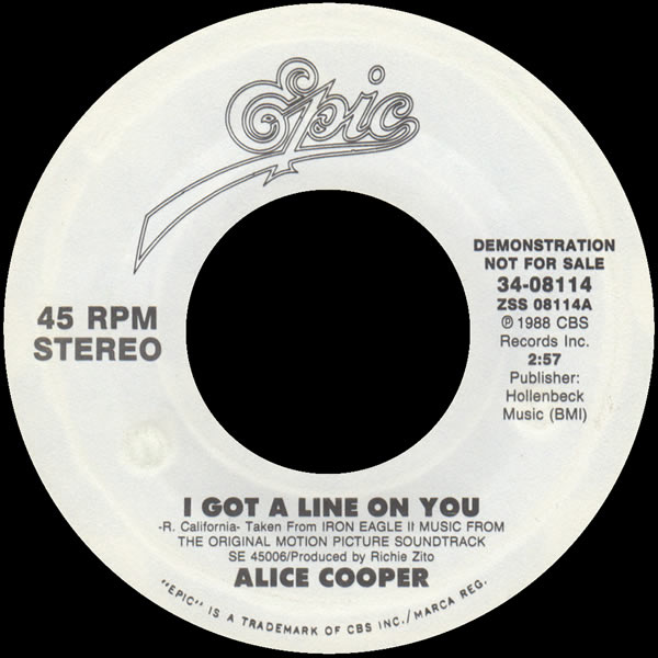 Trash Discography Alice Cooper EChive