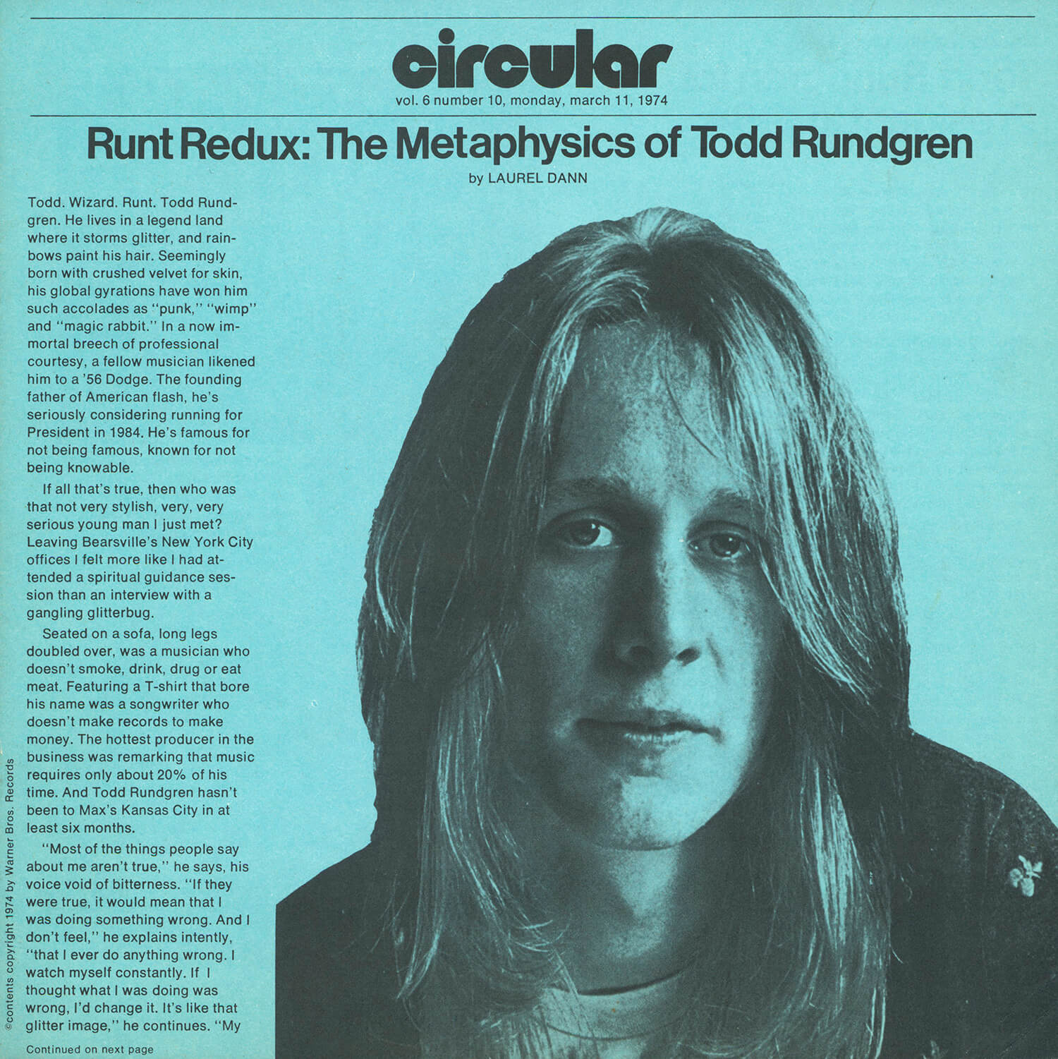 Vol. 6, Number 10 Cover