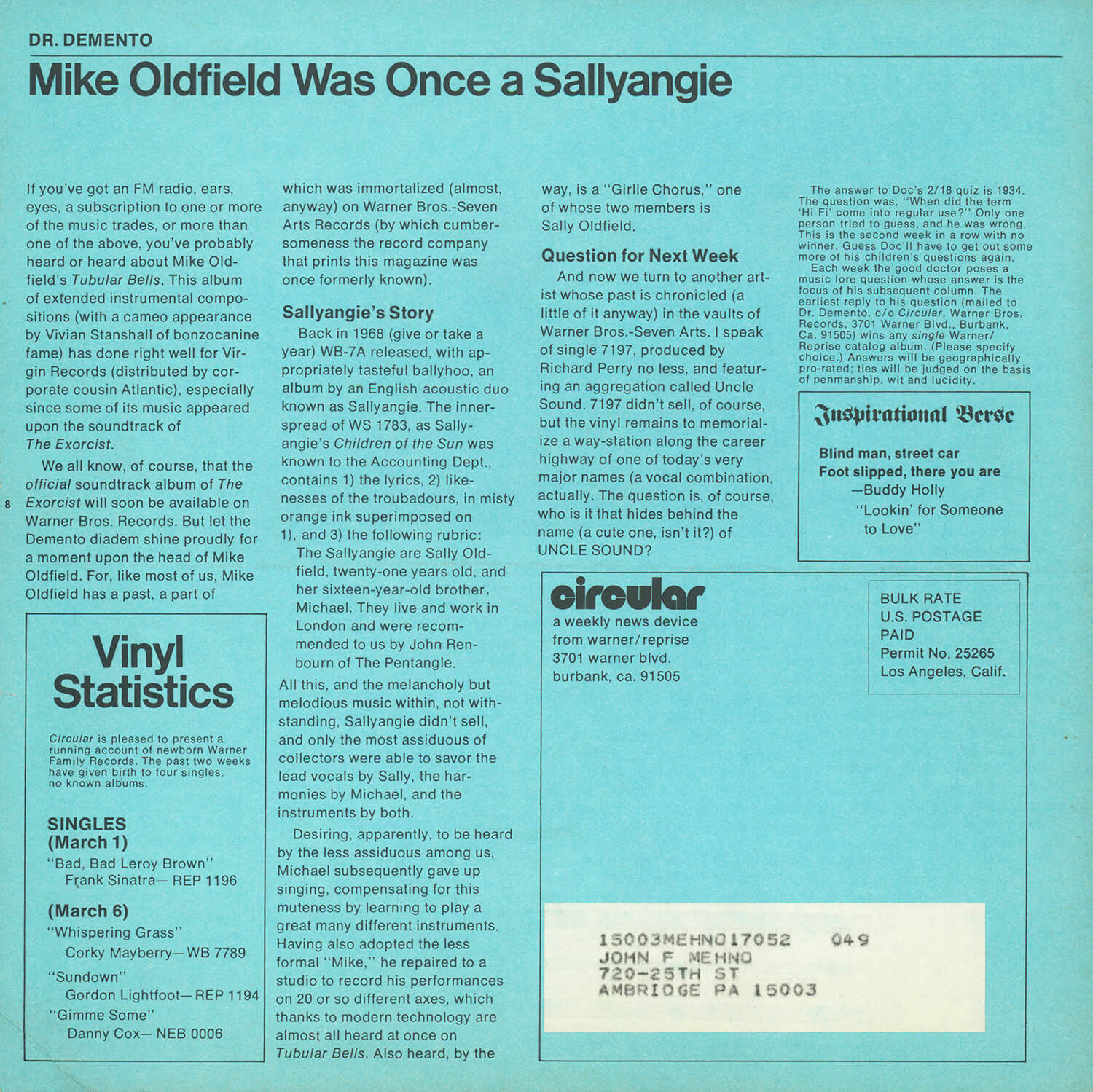 Vol. 6, Number 10 Page 8