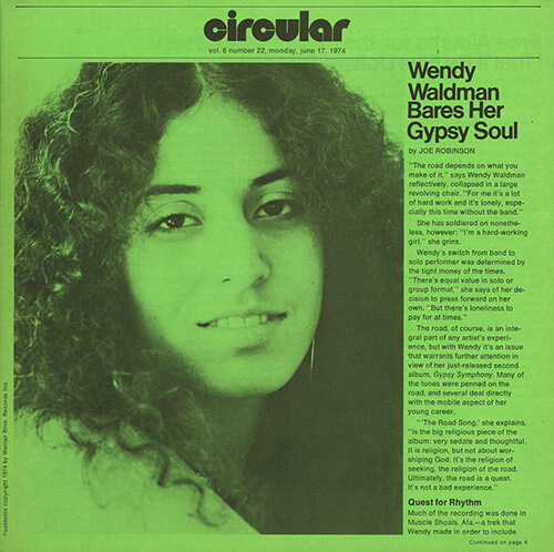 Vol. 6, Number 22 Cover