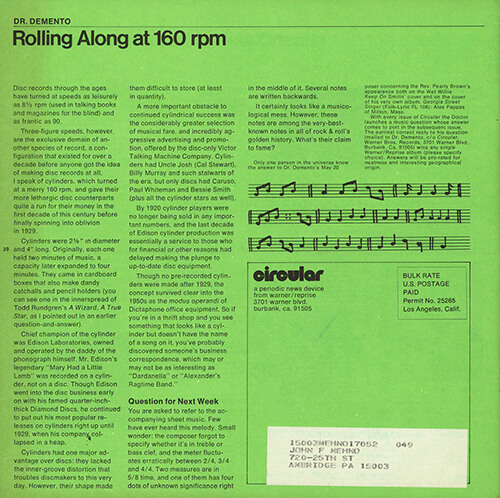 Vol. 6, Number 22 Page 20