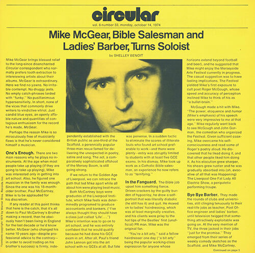 Vol. 6, Number 33 Cover