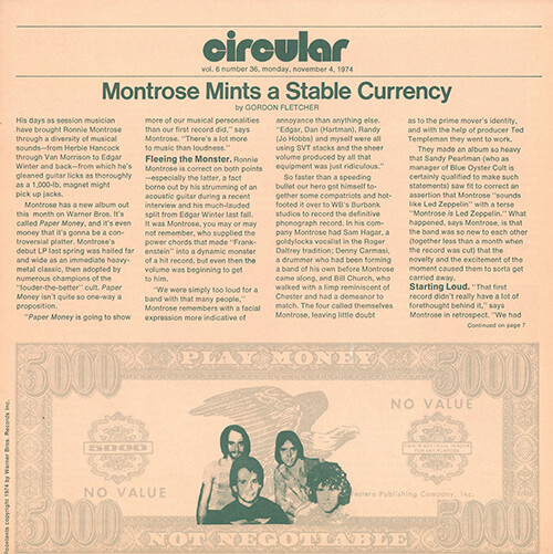 Vol. 6, Number 36 Cover