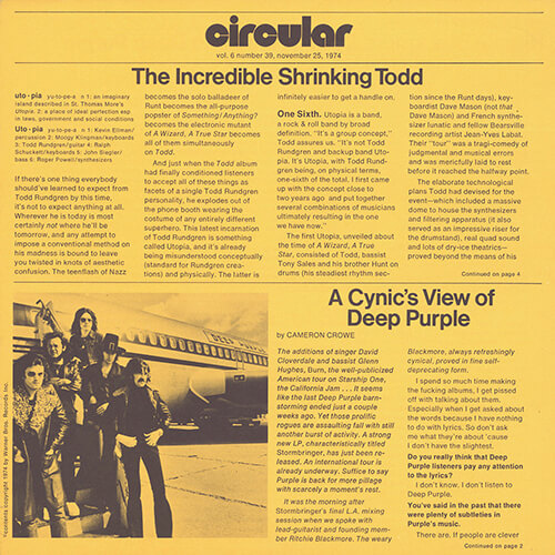 Vol. 6, Number 39 Cover